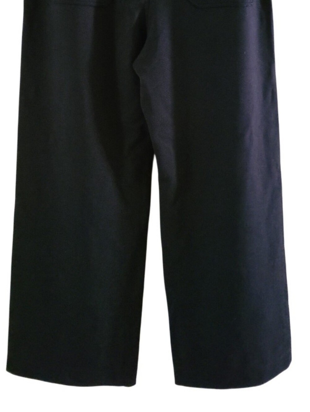 NWT Maeve Anthroplogie The Collette Wide Leg Full Length Pants Black - Picture 12 of 16